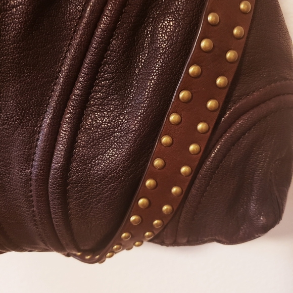 BOTKIER BOMBAY- Glazed OXY/BRN GOAT LTR Handbag - Picture 9 of 15